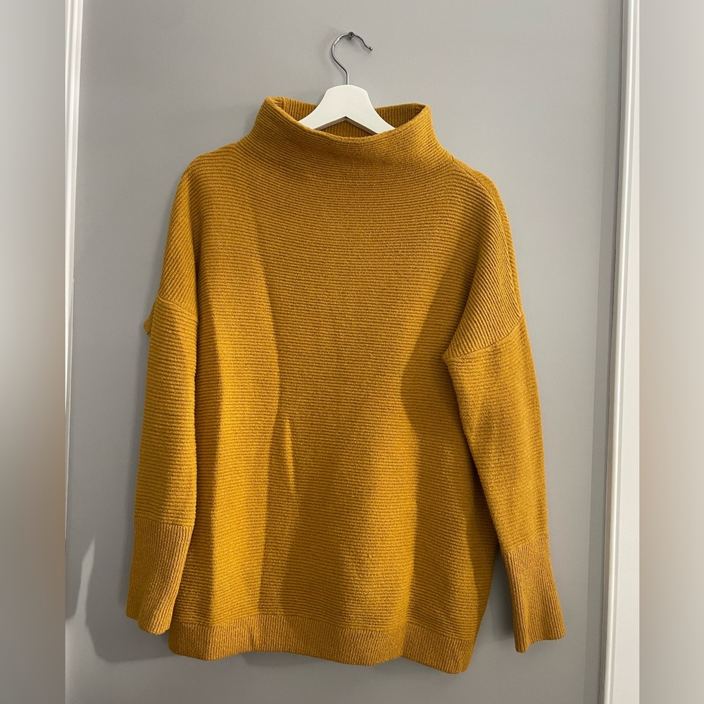 RD Style Mustard Yellow Turtleneck Sweater